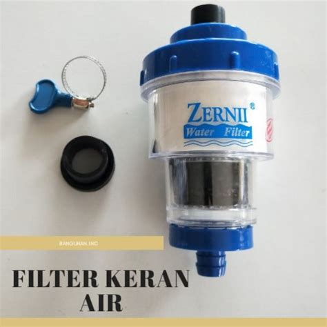 Jual Zernii Filter Air Zerni Penyaring Penjernih Air Keruh Kotor Keran