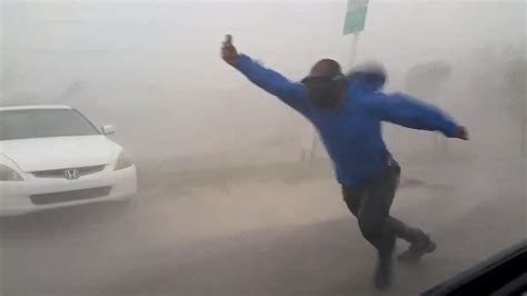 Storm Chaser In Dramatic Video Hurricane Irma Winds Strongest I’ve Ever Faced