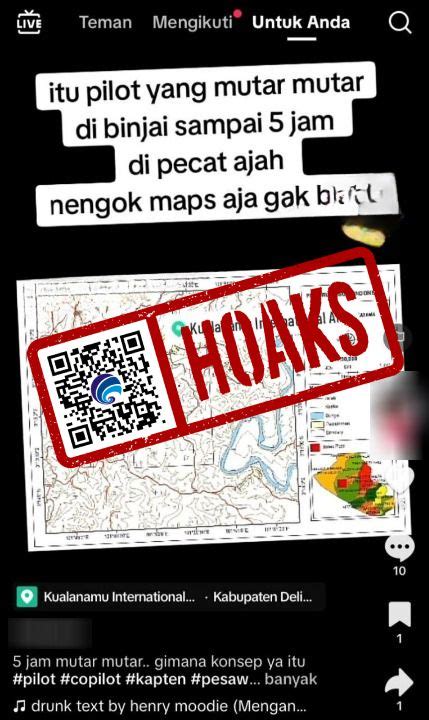 InfoPublik CEK FAKTA Pesawat Berputar Berkali Kali Di Kota Binjai