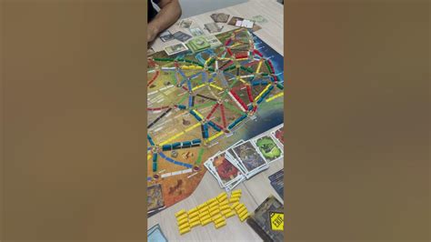 На карту глядя играем в Тикет Ту Райдер Наследие #настольныеигры # ...