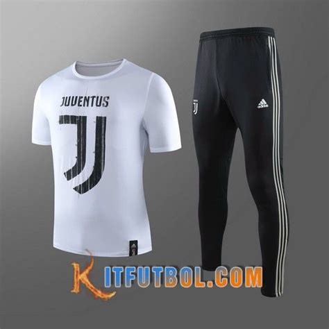 Camiseta Entrenamiento Juventus Ninos Pantalones Negro Blanco 19 20