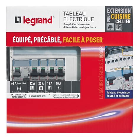 Fiche Technique Tableau Electrique Legrand Maison Travaux