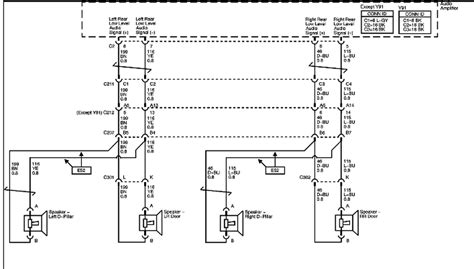 Chevy Tahoe Diagrama De Cableado De Bocinas Del Radio