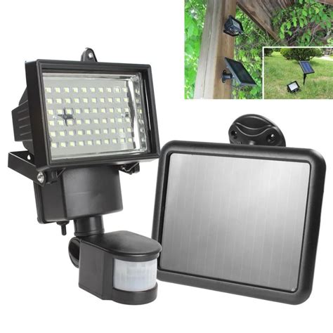 10set Solar Panel Led Flood Security Solar Garden Light Pir Solar Motion Light Sensor 60 Leds