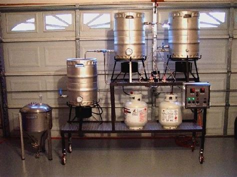 Home Brewing Stands And Home Brewery Rig Images Homebrewing Home Brewers Blog