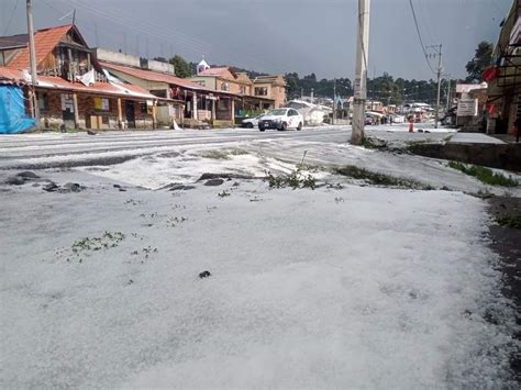 Nevado De Toluca Se Pinta De Blanco En Plena Primavera