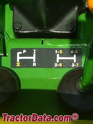 Tractordata John Deere Tractor Transmission Information