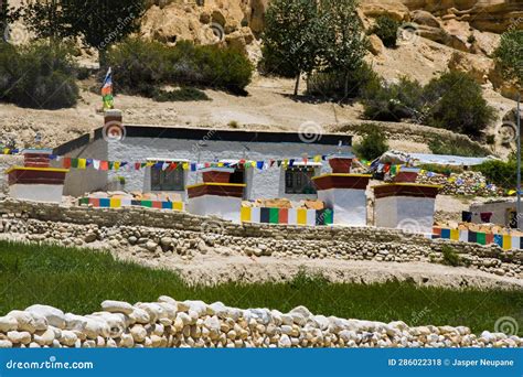 Century Old Gumba and Gompas Monastery Around Chhoser Village in Upper ...