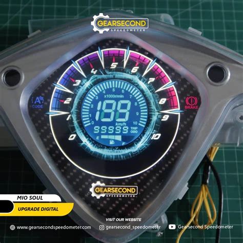 Mengenal Speedometer Digital Mio SPD Speedometer