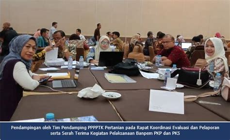 Rapat Koordinasi Evaluasi Dan Pelaporan Serta Serah Terima Kegiatan