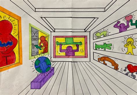 Year 9 Homework One Point Perspective Art Gallery St Cecilia S RC