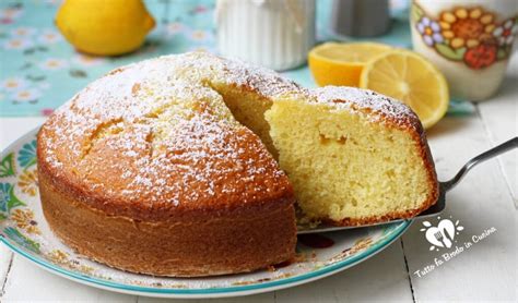 TORTA AL LIMONE MORBIDA Senza Burro Tutto Fa Brodo In Cucina