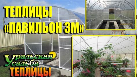ЗИМНЯЯ ОРАНЖЕРЕЯ. ТЕПЛИЦА ПАВИЛЬОН. ДВОЙНОЕ ОСТЕКЛЕНИЕ СОТОВЫМ ...