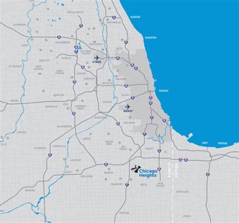 Chicago Heights Map – Chicago Heights Economic Development