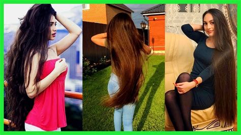 The Most Beautiful Long Hair Girls On Youtube And Instagram Part 19 Youtube