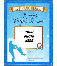 Arriba Imagen Dia De Padre Diploma Para Pap Abzlocal Mx