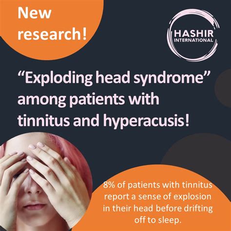 The Incidence Of Exploding Head Syndrome Among Patients With Tinnitus