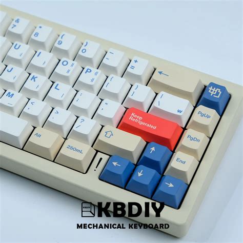 Kbdiy Gmk Soymilk Keycap Keys Pbt Japanese Korean Keycap Iso Enter