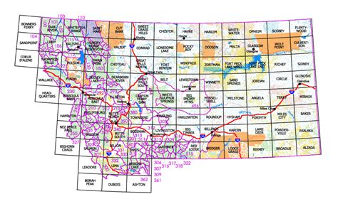 Montana Moose Hunting Districts Maps Public Lands Interpretive Association