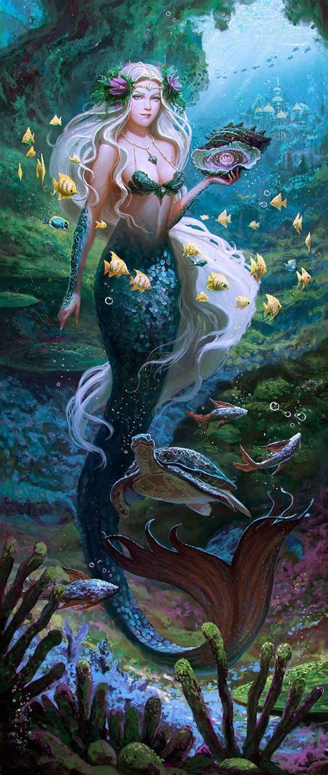 Vintage Geek Culture Fantasy Mermaids Mermaid Art Mermaid Artwork