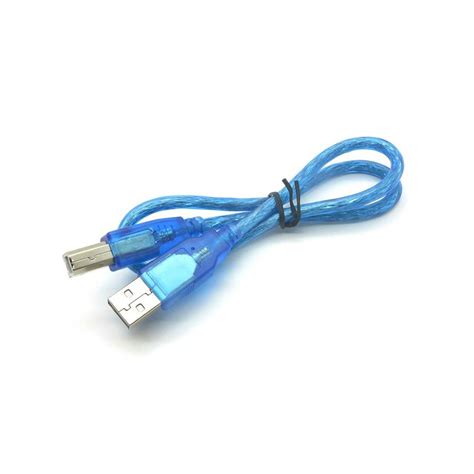 Arduino Uno/Mega USB Cable (USB A To B)- 20CM - eBhoot Electronics