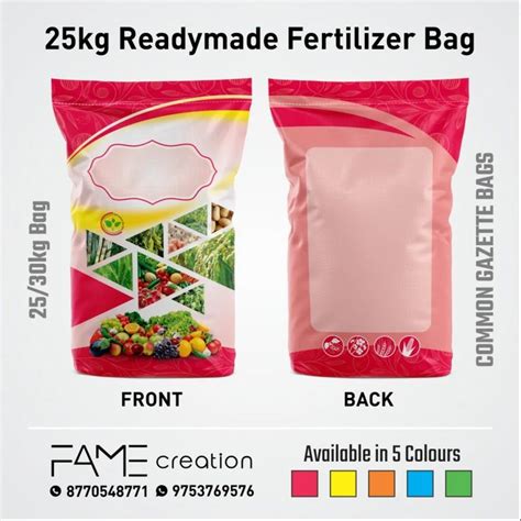 Kg Fertilizer Packaging Bag Latest Price Manufacturers Suppliers