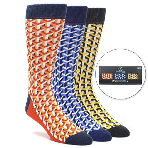 Optical Y T Box 3 Pack Boldsocks Colorful Socks Socks Cool Socks