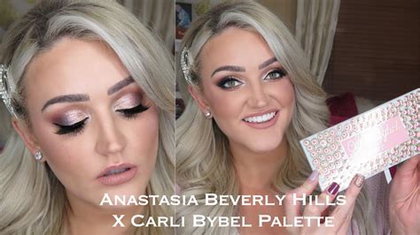 Abh X Carli Bybel Palette Girly Makeup Look Youtube