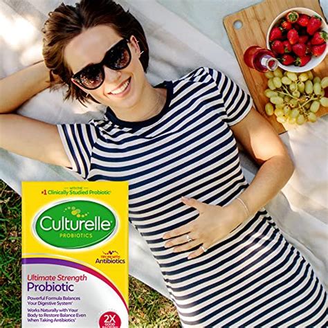 Culturelle Ultimate Strength Daily Probiotic For Women Men Count