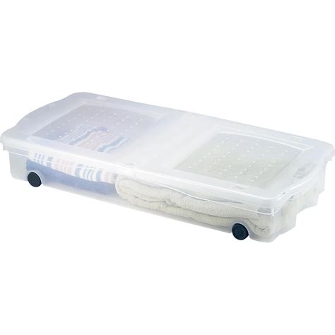 Rubbermaid Wheeled Underbed Box Walmart Walmart