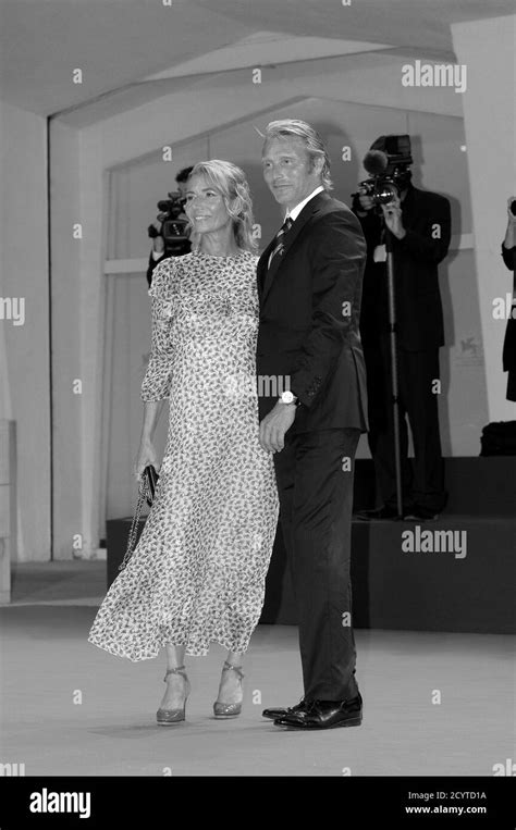 Hanne Jacobsen and Mads Mikkelsen attend the MISS MARX premiere during ...