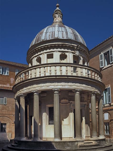 Templete De San Pietro In Montorio Ficha Fotos Y Planos