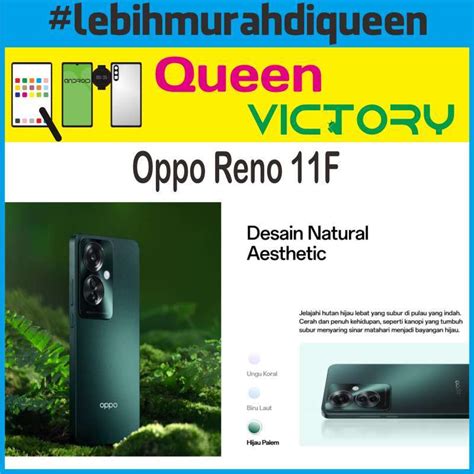 Jual Oppo Reno F G Garansi Resmi Indonesia Ocean Blue Di