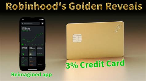 Robinhood Reveals New Credit Card, Reimagined Flagship App