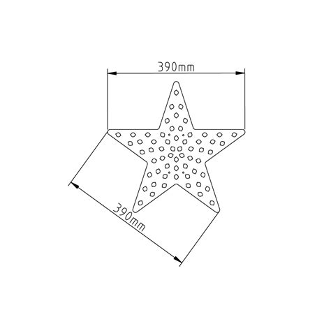 LED PIXEL Halterung Weihnachtsstern Mittel Xmas Land De