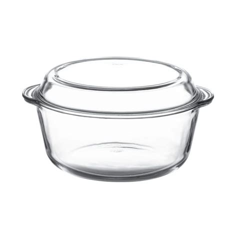 Pasabahce Borcam Round Casserole With Glass Cover Ml Buy Online