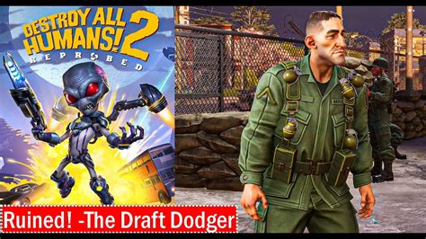 Destroy All Humans 2 Reprobed Odd Job Ruined The Draft Dodger YouTube