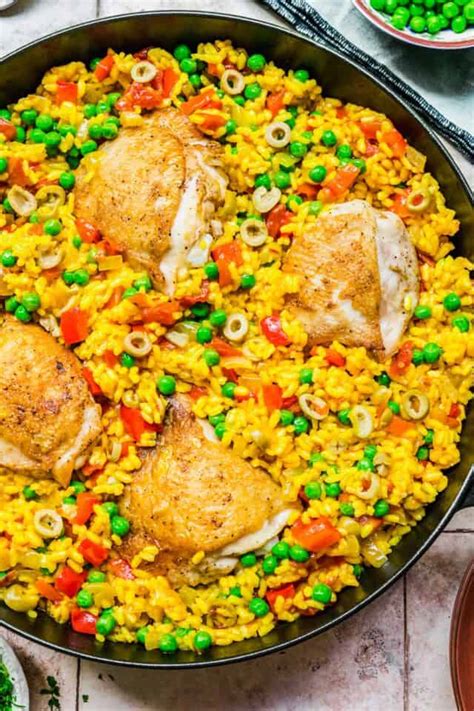 Easy Arroz Con Pollo Table For Two