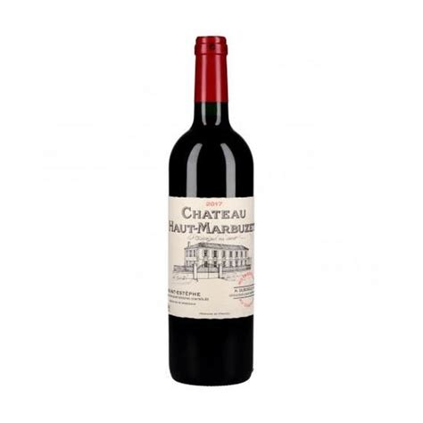 Château Haut Marbuzet Acq 2017 Rouge La cave Cdiscount