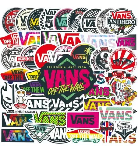 Stickers Vans Sk8 50 Calcomanias De Pvc Vs Agua | Envío gratis