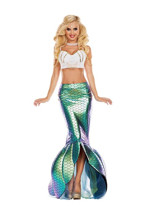 Womens Under The Sea Mermaid Costume Mermaid Adult Costume