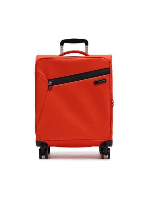 Samsonite Walizka kabinowa Litebeam 146852 7976 1CNU Pomarańczowy