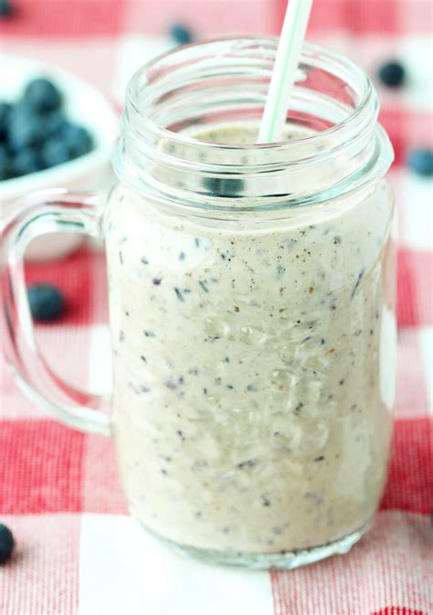 Blueberry Banana Smoothie Easy Two Step Recipe That Spicy Chick