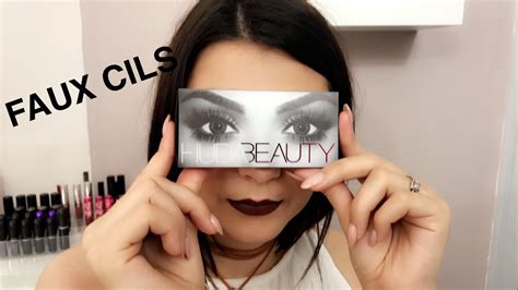 COMMENT POSER DES FAUX CILS Huda Beauty YouTube