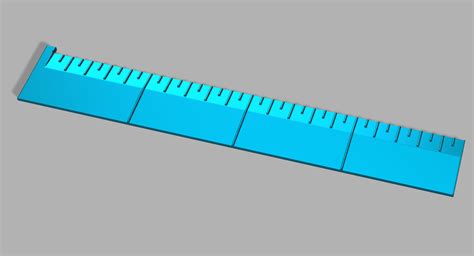 Taktiles Lineal Cm Tactile Ruler Cm Tactiles Eu