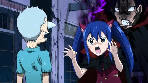 Fairy Tail Wendy And Gajeel Funny Moment Youtube