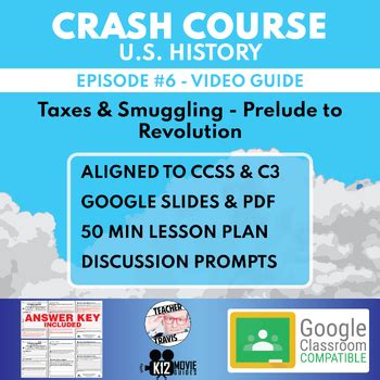 Crash Course U S History E Taxes Smuggling Prelude To