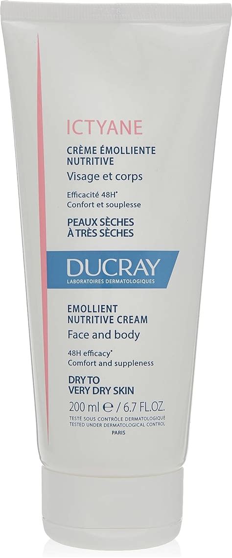 Ducray Ictyane Emollient Moisturizing Cream 200ml Uk Beauty