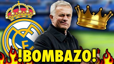 MOURINHO ACABA DE CONFIRMAR ESTA BRUTAL NOTICIA PARA EL REAL MADRID