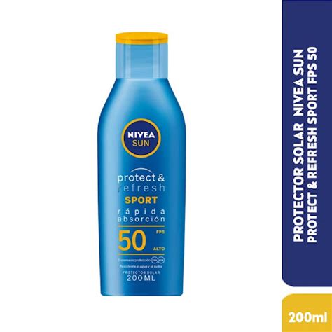 Protector Solar Nivea Sun Fresh Sport 50 Spf X 200 Ml